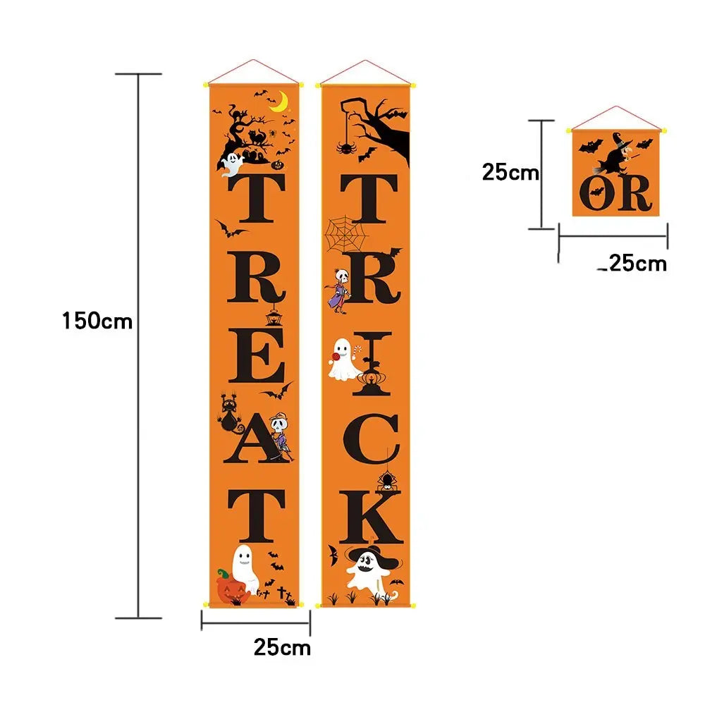 Halloween Decoration Outdoor Banner | Halloween Couplets Festaan
