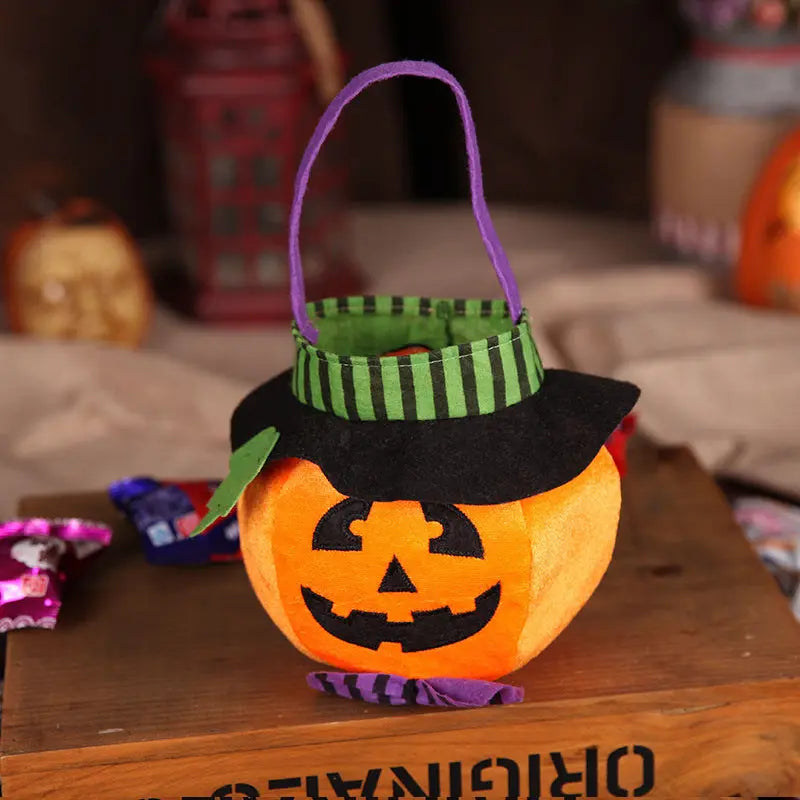 Festaan Halloween Candy Bags | Pumpkin & Witch Gift Boxes for Treats Festaan
