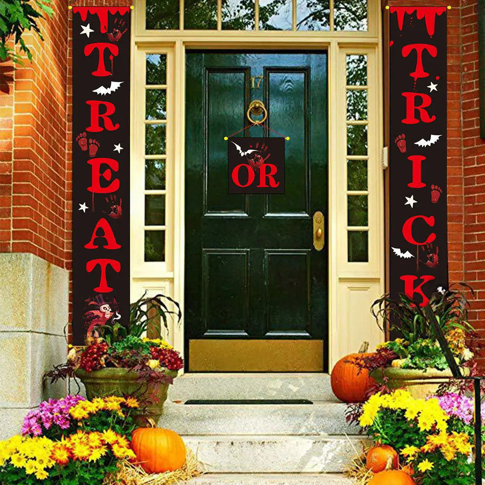 Halloween Decoration Outdoor Banner | Halloween Couplets Festaan