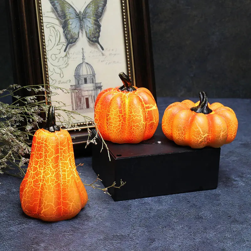 Festaan Halloween Pumpkin Lantern | LED Candle Light Pumpkin Décor Festaan