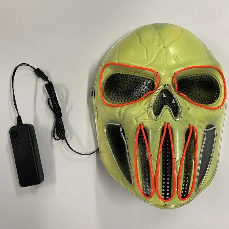 Halloween Mask | Ice Blue & Red Party Mask Festaan