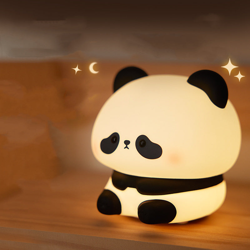 Panda Night Lights For Kids | Rechargeable Silicone Lamp Festaan