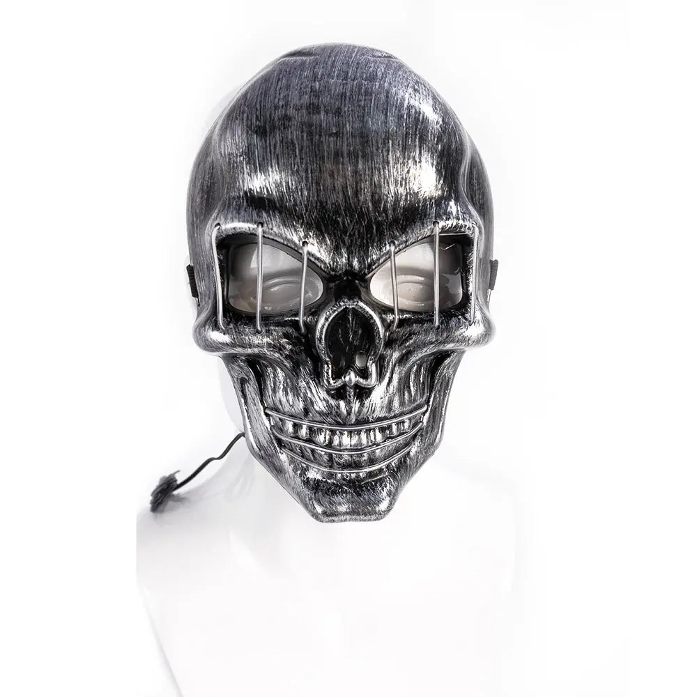 LED Halloween Face Mask | Light Up Spooky Party Mask Festaan
