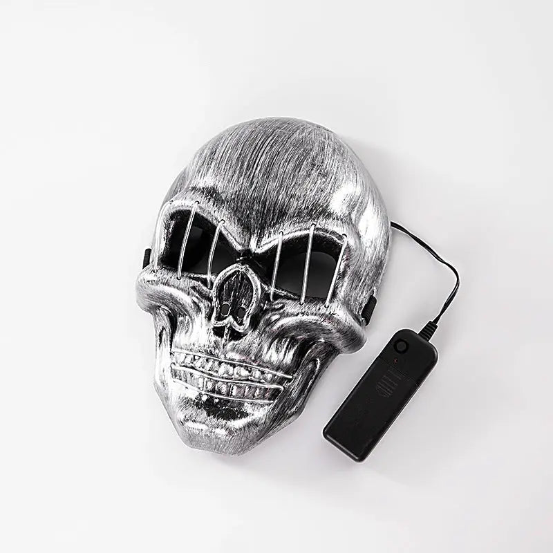 LED Halloween Face Mask | Light Up Spooky Party Mask Festaan