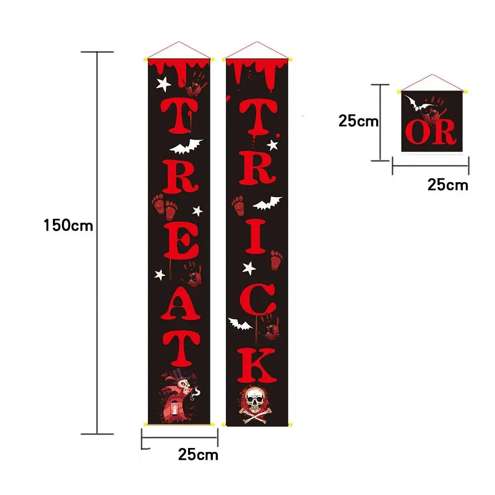 Halloween Decoration Outdoor Banner | Halloween Couplets Festaan