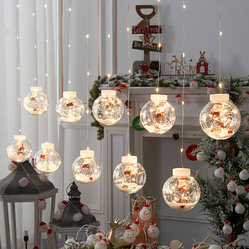 Window Decoration Christmas Light Room | LED Curtain Lamp Festaan