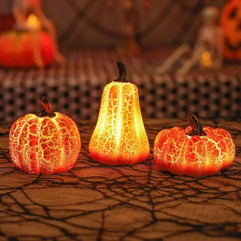 Festaan Halloween Pumpkin Lantern | LED Candle Light Pumpkin Décor Festaan