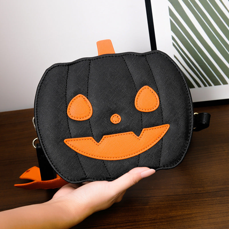 Halloween Bags Funny Pumpkin | Cartoon Shoulder Bag Festaan