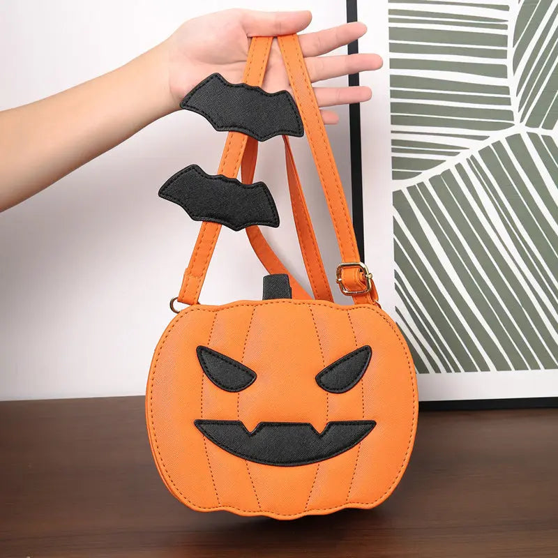 Halloween Bags Funny Pumpkin | Cartoon Shoulder Bag Festaan