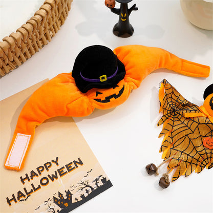 Halloween Pumpkin Pet Vest – Funny Dog & Cat Costume
