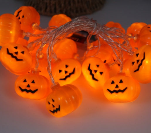 Festaan LED Pumpkin String Lights | Indoor & Outdoor Halloween Fairy Lights Festaan
