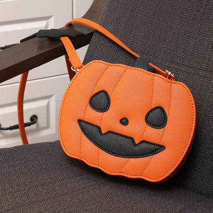 Halloween Bags Funny Pumpkin | Cartoon Shoulder Bag Festaan