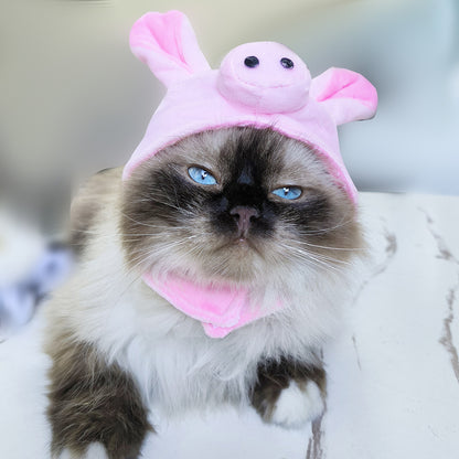Cute Sunflower Pet Hat – Funny Cat & Dog Headgear