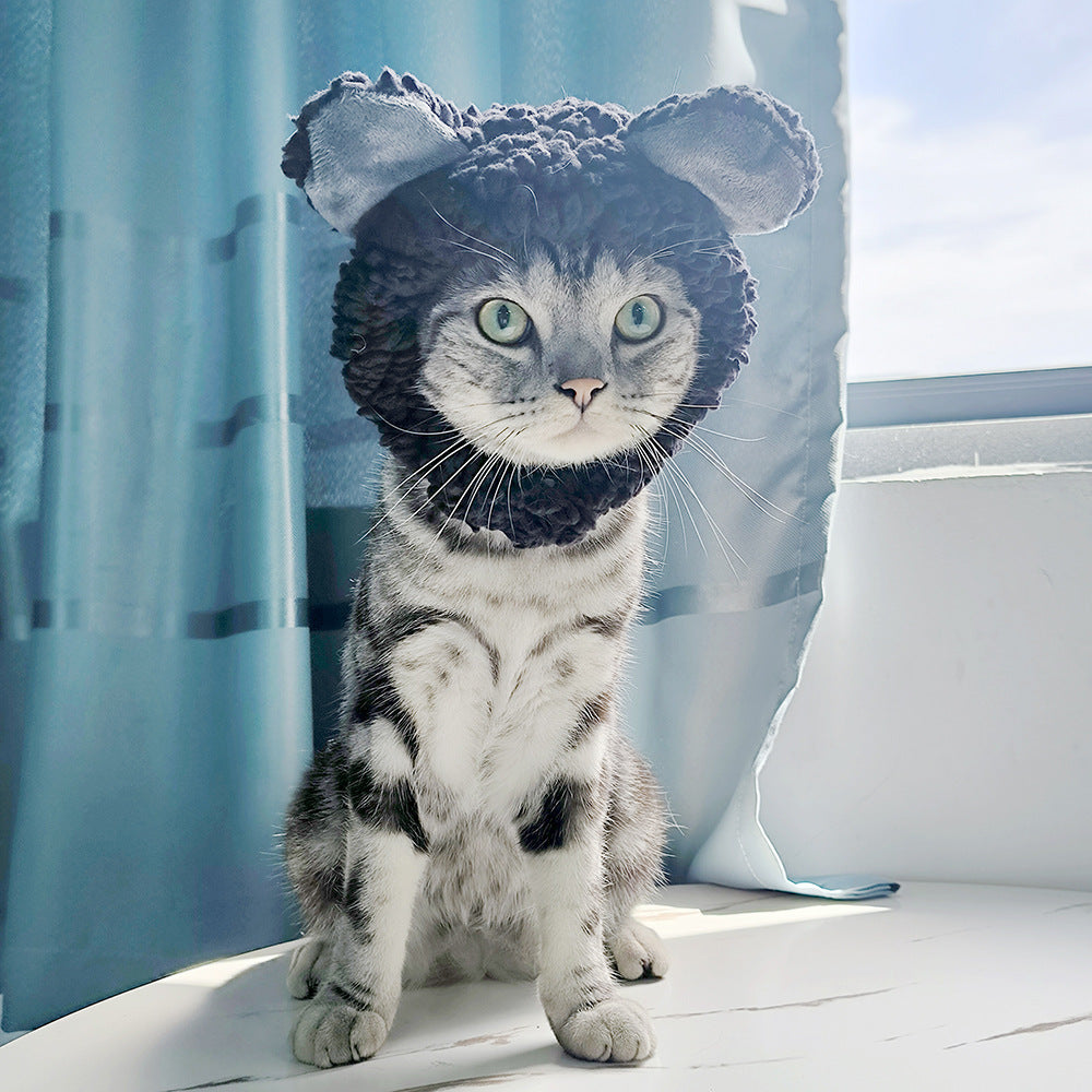 Cute Sunflower Pet Hat – Funny Cat & Dog Headgear
