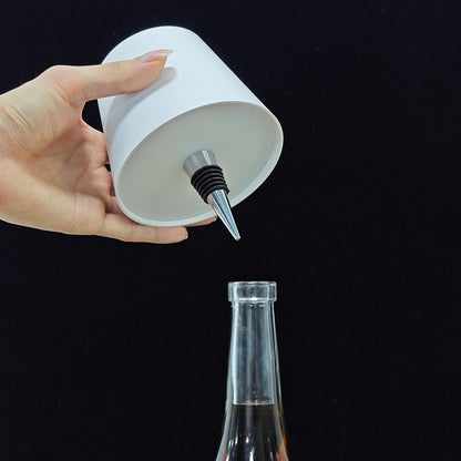 Wireless Wine Bottle Lamp – Modern LED Desk Light