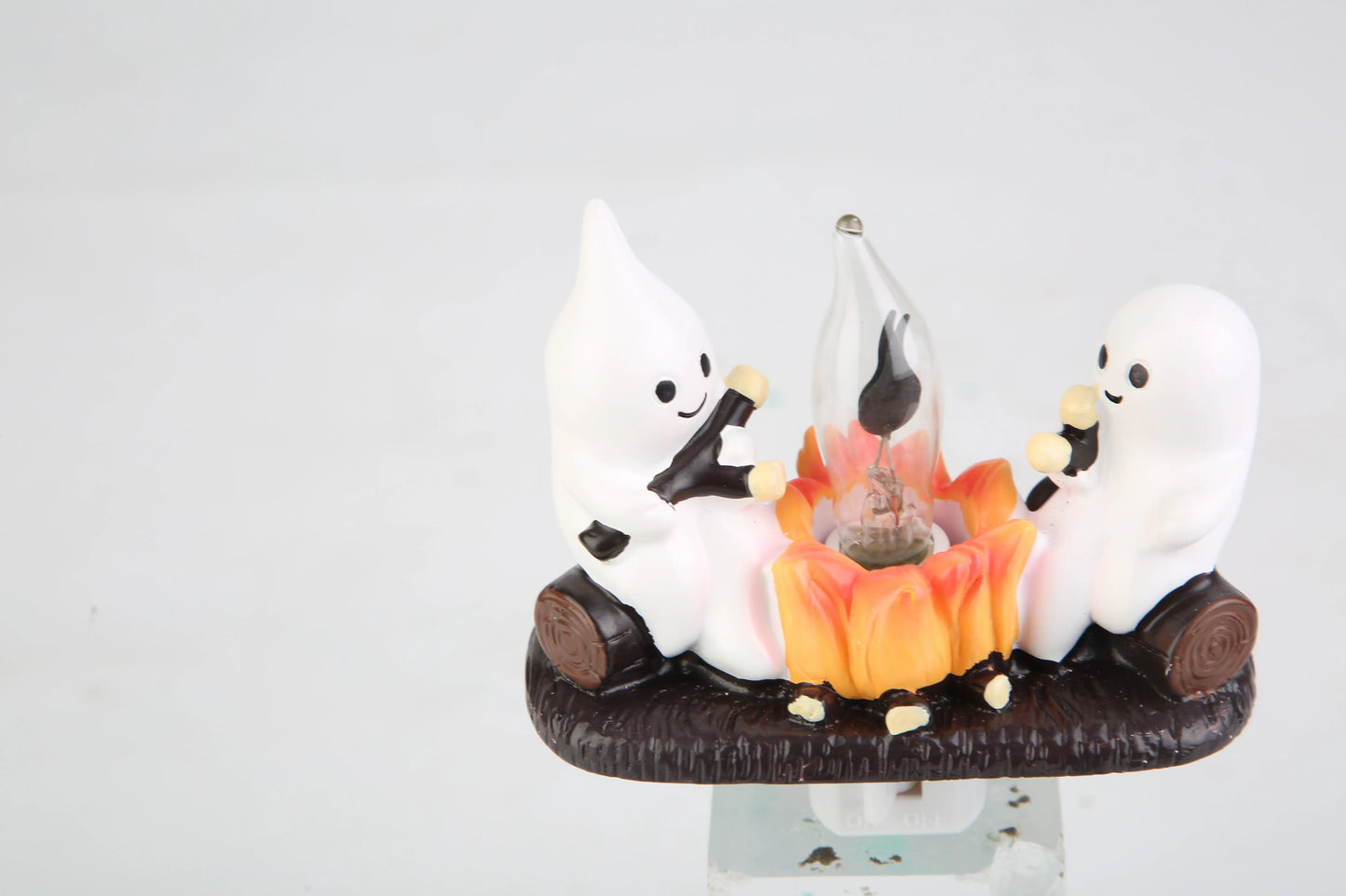 2PCS Ghost Campfire Night Light | Flickering Flame Halloween Decoration Festaan