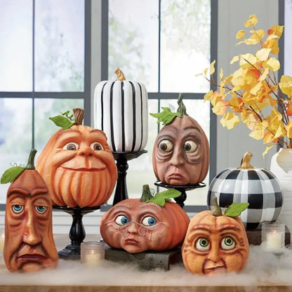 Halloween Pumpkin Decoration Combo – 6 Piece Venue & Garden Props Festaan