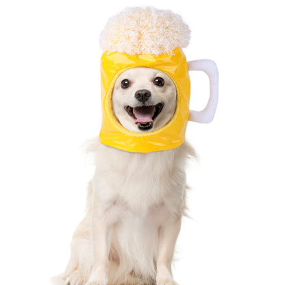 Cute Sunflower Pet Hat – Funny Cat & Dog Headgear