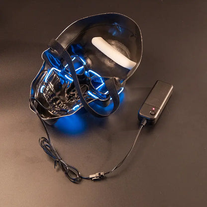 LED Halloween Face Mask | Light Up Spooky Party Mask Festaan