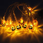 Festaan LED Pumpkin String Lights | Indoor & Outdoor Halloween Fairy Lights Festaan