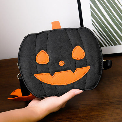 Halloween Bags Funny Pumpkin | Cartoon Shoulder Bag Festaan