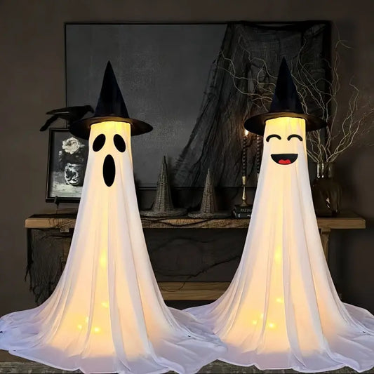 Halloween Front Porch Ghost Decoration