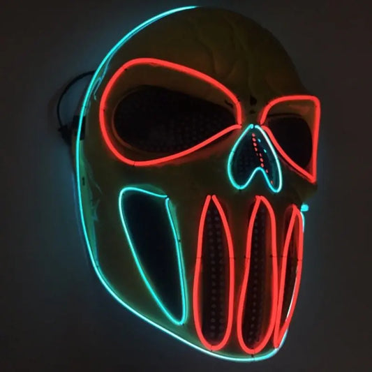 Halloween Ice Blue Mask
