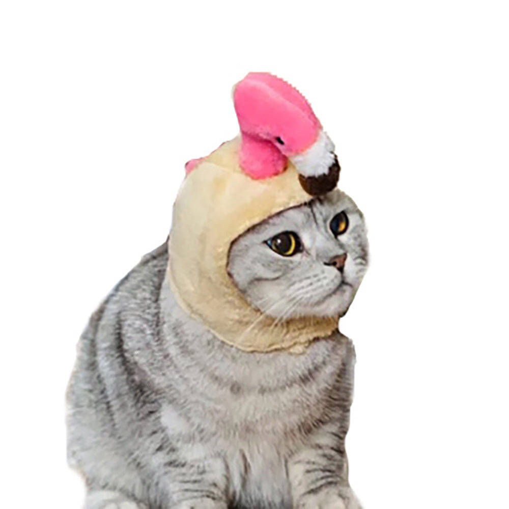 Cute Sunflower Pet Hat – Funny Cat & Dog Headgear