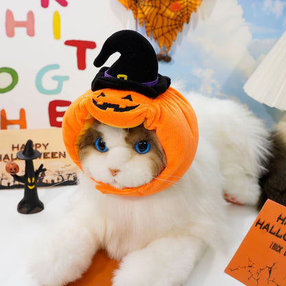 Halloween Pumpkin Pet Vest – Funny Dog & Cat Costume