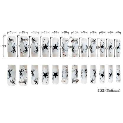 Women’s Fashion Rhinestone Patch Nails | Retro Nail Art Festaan
