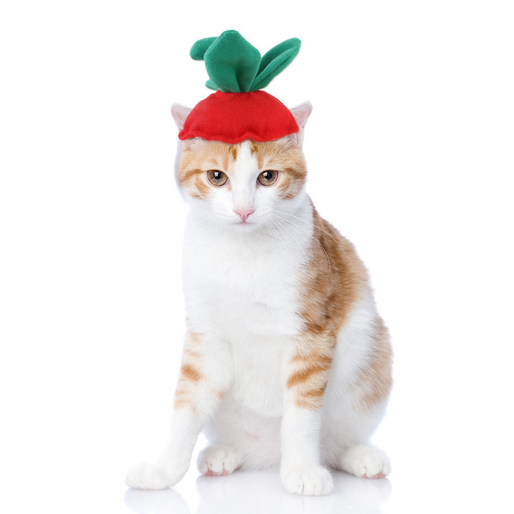 Cute Sunflower Pet Hat – Funny Cat & Dog Headgear