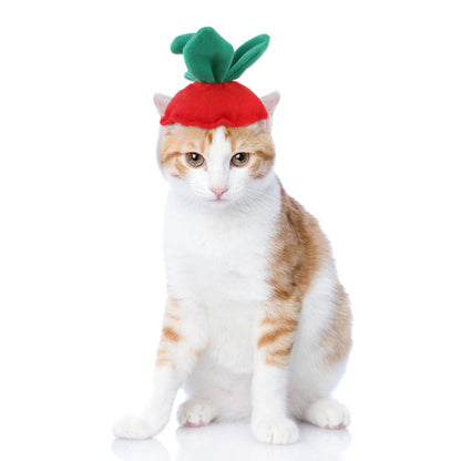 Cute Sunflower Pet Hat – Funny Cat & Dog Headgear